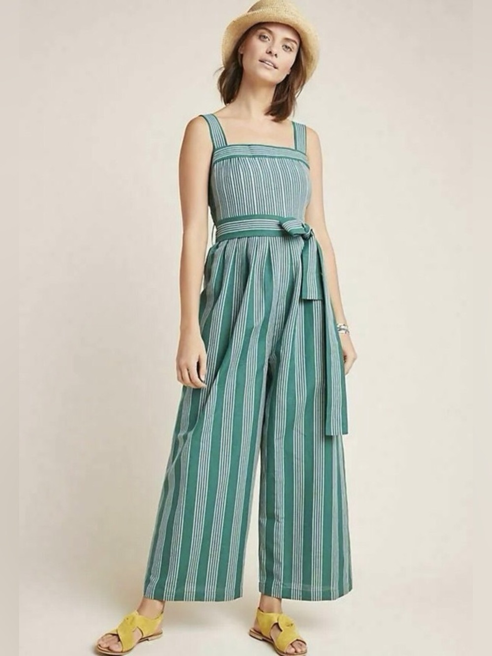Anthropologie Payal Pratap Calypso Stripe Jumpsuit NWT